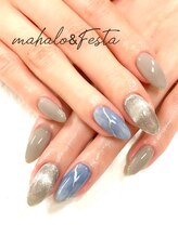 マハロ アンド フェスタ 長野店(mahalo&Festa)/マグネットネイル