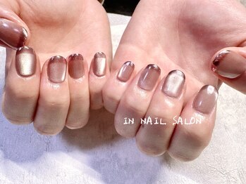 インネイルサロン 日暮里(IN NAIL SALON)/初回オフ無料ミラーフレンチ9000