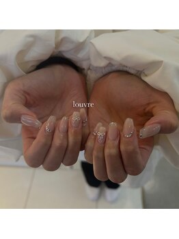 ルーヴル(LOUVRE)/リボンネイル♪