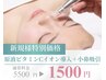 原液ビタミンCイオン導入＋小鼻吸引