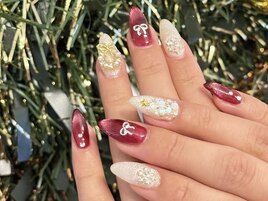 クリスマスネイル