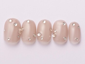 ジェミーネイル エビス(Jemiy nail ebisu)/キラキラストーン8480yen