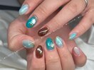 SNSトレンドニュアンスネイル