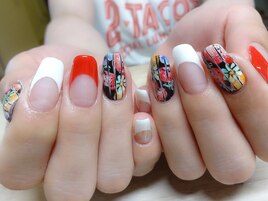 フルーツ柄♪夏ネイル☆