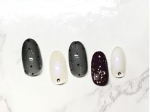 ネージュ バイ リアンジュ 辻堂(Neige by Reange)/シアーブラック×ドットホロ