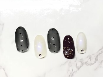 シアーブラック×ドットホロ