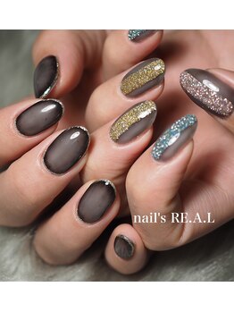 ネイルズリアル 倉敷(nail's RE.A.L)/フラッシュネイル