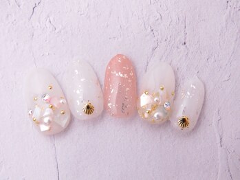 モアニヒロオ 広尾駅前店(MOANI Hiroo)/ピンクシェル☆フィルイン