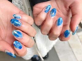 水彩画風インクアート