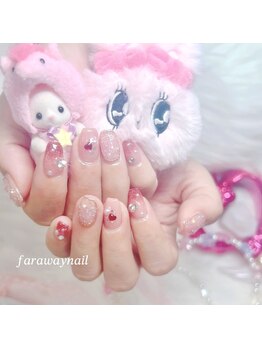 ファラウェイネイル(Faraway nail)/推しカラーネイル☆
