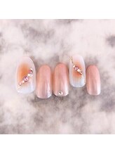 ビーツリー 世田谷店(B+TREE produced by INFINEEZ)/ワンホンチークネイル♪