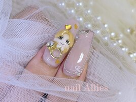 推し3Dネイル