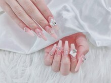 アキコネイルサロン(Akikoネイルサロン)/ロング長さだし＋アート付け放題