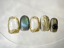 クレモアネイル 浦和店(CLEMORE NAIL)/額縁ネイル