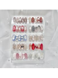 ツイード・チェックネイル♪