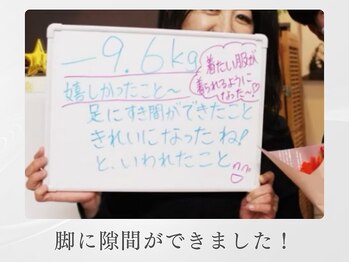 県庁通り整体院/脚に隙間ができた！浦和/痩身