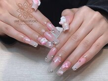 ウメネイルスタジオ(UME NAIL STUDIO)/ 長さだしやり放題×つけ放題