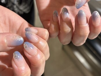 マニネイルケア 仙台店(maninail CARE)/ブルーニュアンス