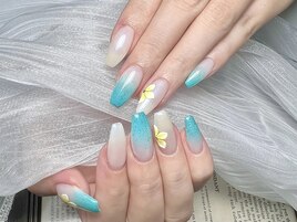 持ち込みハワイアンネイル