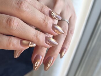 nail salon Rinn. 名古屋上小田井の写真/【シンプルこそ美しく】飾りすぎない洗練されたデザインと、美しいフォルムへのこだわり