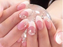 ネイルサロンオーパス(OPUS)/王道フレンチ☆ウエディング
