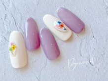 ボネール(nail ＆ eyelash Bounail)/フラワー お花 押し花