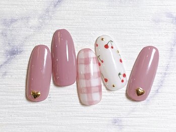 ネイルサロン インプレス(Impress)/ギンガムチェックネイル