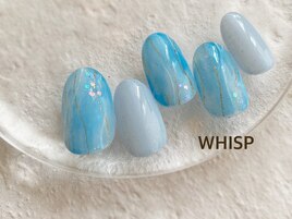 ニュアンスマーブルネイル