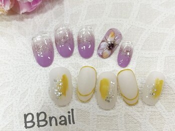 ビービーネイル(BB)/9月ハンド定額ネイル