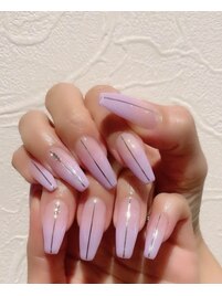 ラベンダーネイル