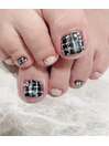 ai〈冬のフットネイル！〉