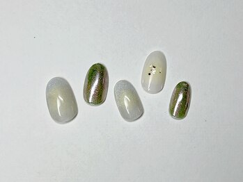 ネイルサロンアンドスクール アイビー(IVY)/オーロラ×オーロラ/2025