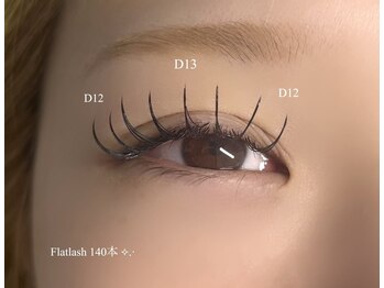 メイリー 原宿(MEILI)/フラットラッシュ140本