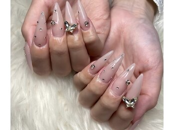 リンネイル 新大久保店(Rin Nail)/#待ち込みデザインOK　#付け放題
