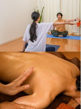サンバンダ(Sambandha)の写真/【女性専用/個室プライベートサロン】パーソナルヨガでお客様の身体を癒します。正しい呼吸でリラックス◎