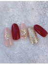 クリスマスネイル ¥9000