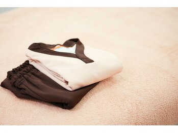 オクノテ マッサージ サロン(okunote)/着替えのご用意がございます