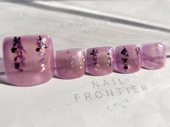 ネイルフロンティア 吉祥寺(NAIL FRONTIER)/Cシンプル藤フット8980円~