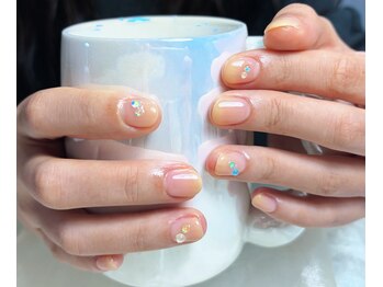 ケーケー(K.K)/イエローグラデーションネイル