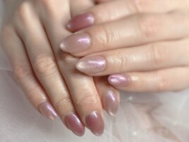 春にオススメ♪マグネットネイル