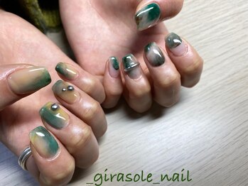 ジラソーレ(girasole)/もやもやネイル
