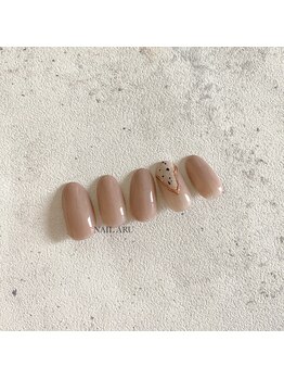 ネイル アル(NAIL ARU)/大人なダルメシアン柄☆