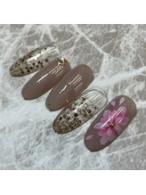 エーナイン イオン一関店/お花ネイル