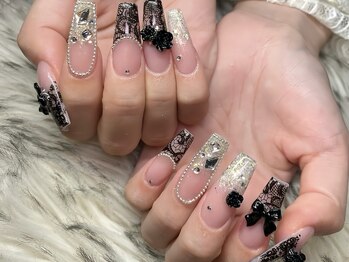 リンネイル 新大久保店(Rin Nail)/#待ち込みデザインOK　#付け放題