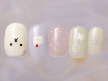 ジェミーネイル シンジュク(Jemiy nail shinjuku)/コリラックマガーリー¥9480