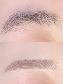 アイブロウメニューがあるサロン