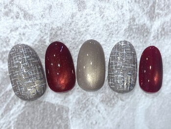 マイフェアレディ 今池(MyFairLady)/甘すぎない大人のツイードネイル