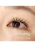 &healthy（マツエク×まつパ）フラットラッシュ120本