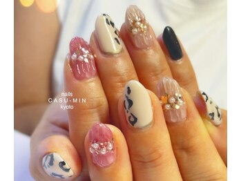 ネイルズ カスミン(nails CASU-MIN)/飴と豹♪個性的に♪