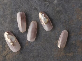 サンミーゴネイル 神戸店(Sunmego Nail)/グレージュ☆ニュアンスネイル